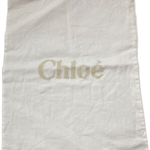 【購入前にコメントください】クロエ chloe ホワイト 保存袋 巾着袋 布袋