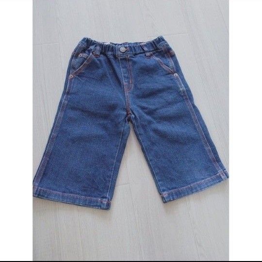 F.O.KIDS デニム ジーンズ 120cm ボトムス 半ズボン 子供服 デニムパンツ キッズ