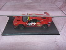 エブロ 1/43 JIM GAINER FERRARI DUNLOP Super GT300 2005 #11 Red_画像1