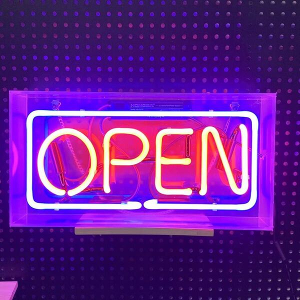 オーダーメイド ネオンサイン OPEN ネオン管 看板 壁掛 け プレゼント オリジナル ネオンサイン 雰囲気作り おしゃれ