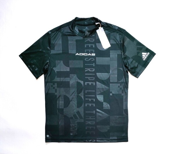 新品 ADIDAS アディダス adidas ストレッチ モックシャツ GOLF