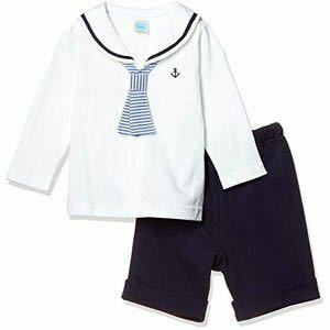motherwaysma The way z top and bottom set baby clothes 83cm sailor suit 