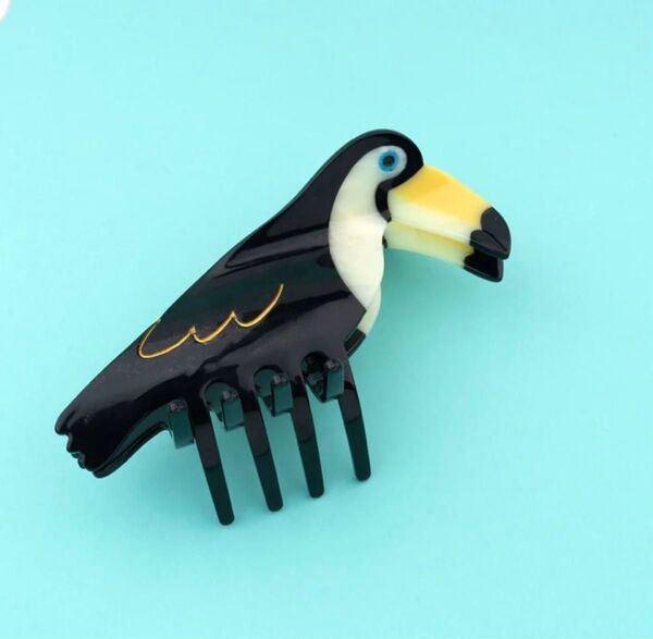 coucousuzette バンスクリップ 鳥 ヘアクリップ フランス輸入 正規品 新品