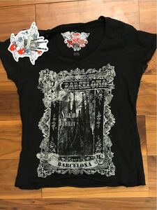 新品◇サクラダファミリアＴシャツ◇スペインで購入◇レディース◇