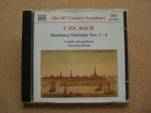 ＊カペラ・イストロポリターナ／バッハ Hamburg Sinfonias Nos. 1 - 6 （8.553285）（輸入盤）