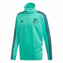 adidas レアルマドリード 2019/20 UEFA CL トレーニング ウォーム トップ Green_画像1