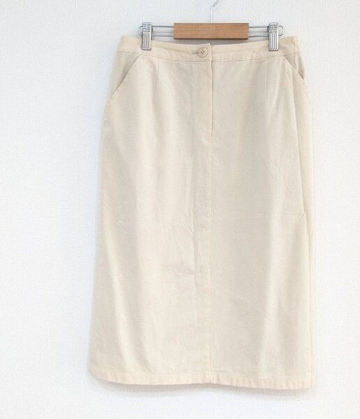 【訳あり】DANAPARIS ひざ丈スカート スリット入り