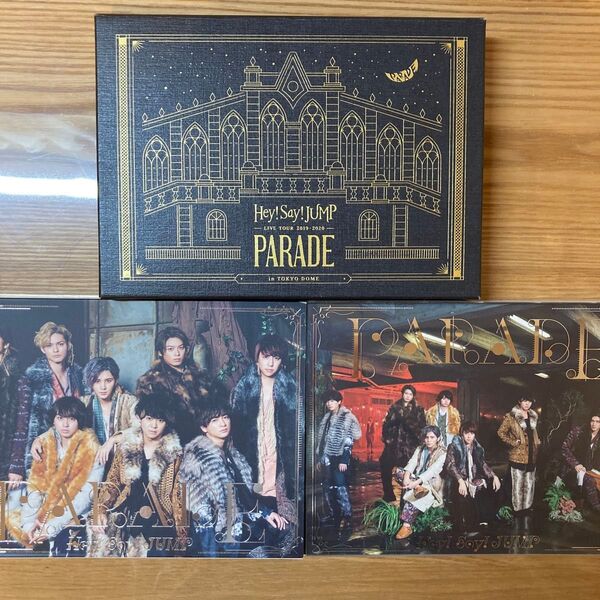Hey!Say!JUMP PAREDE Live DVD & 初回限定盤①② CD +DVD セット 外袋なし