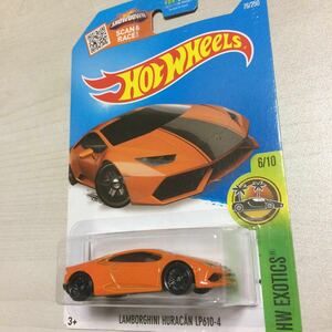 HW ホットウィール マテル ランボルギーニ HURACAN LP610-4 オレンジ Hot Wheels