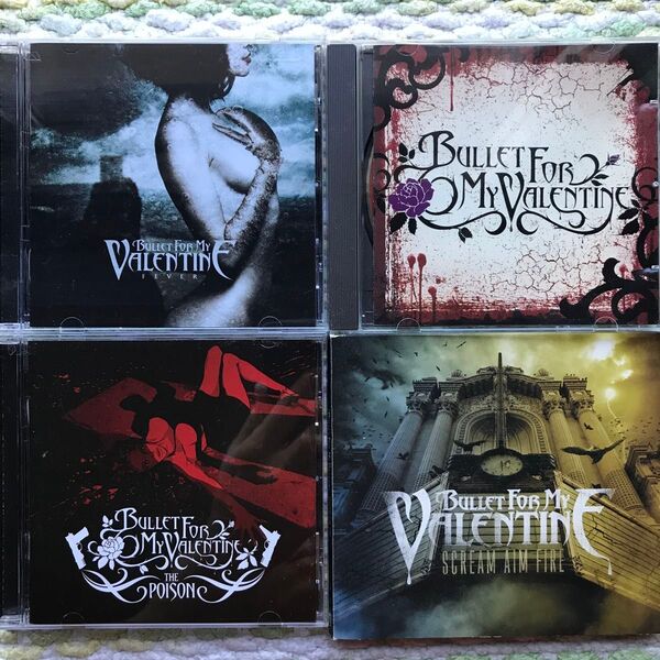 Bullet for my valentine - fever / the poison / セルフタイトル 他計4枚セット