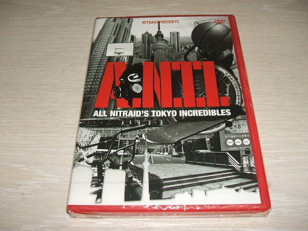 未使用 DVD A.N.T.I. ALL NITRAID'S TOKYO INCREDIBLES / BMX