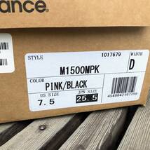 UK製 NEW BALANCE M1500MPK “EASTER PASTEL PACK” PINK×BLACK US7.5D 25.5cm 限定 パステルカラー 新品 イギリス英国製 スエード ピンク_画像8