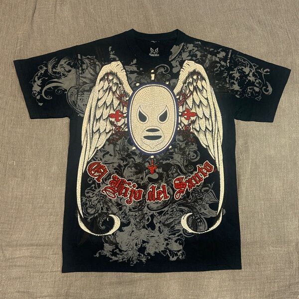 【激レア】ルチャ・リブレのレジェンド エル・イホ・デル・サント El Hijo del SantoのTシャツ