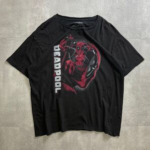 MARVEL 古着 半袖Tシャツ デッドプール ムービーT 映画 L アメコミ X-MEN ウルヴァリン