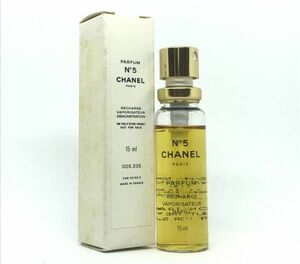 CHANEL シャネル No.5 パルファム 15ml ☆残量たっぷり9割　送料140円