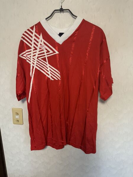 UMBRO アンブロ ゲームシャツ 90年代 Vネック USA製 XL サイズ