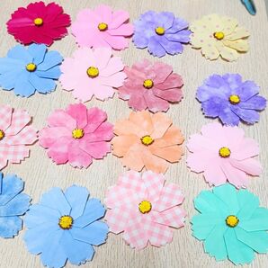 ハンドメイド 折り紙 コスモス