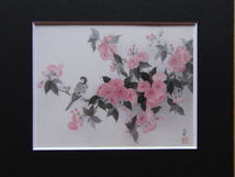 塩澤玉聖、【麗（うらら）】、希少画集画、風景、自然、さくら、桜、人気作家、新品額・額装付、送料無料、lap_画像3