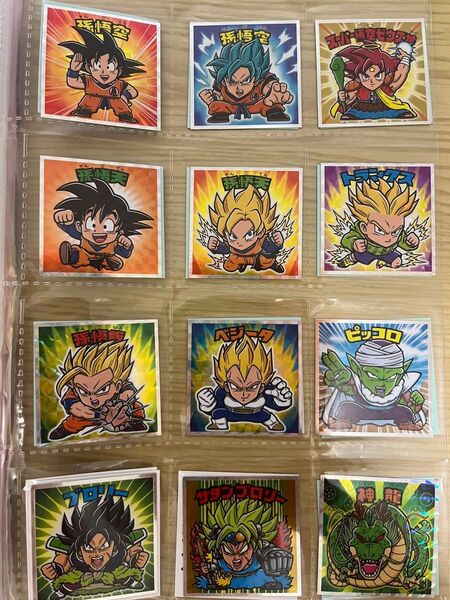 ビックリマンチョコ シール ドラゴンボール 12枚セット