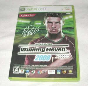 XBOX360「ワールドサッカーウイニングイレブン2008」Cロナウド WorldSoccerWinningEleven