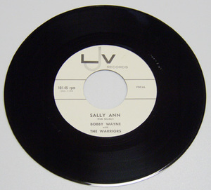 45rpm/ SALLY ANN - BOBBY WAYNE / WAR PAINT - THE WARRIORS / 50s,ロカビリー,FIFTIES,LJV RECORDS, MA REPRO