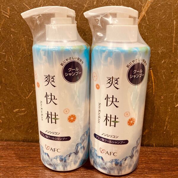 エーエフシー 薬用アミノ酸クールシャンプー 爽快柑 500ml ×2本