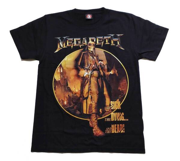 メガデス MEGADETH バンドTシャツ Lサイズ 480