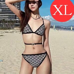 水着 レディース 新品 ブラック ビキニ セパレート リゾート セクシー 韓国 黒 海外旅行 ナイトプール 海