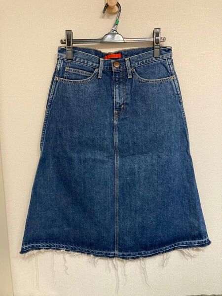 極美品 レッドカード RED CARD デニムスカート ブルー
