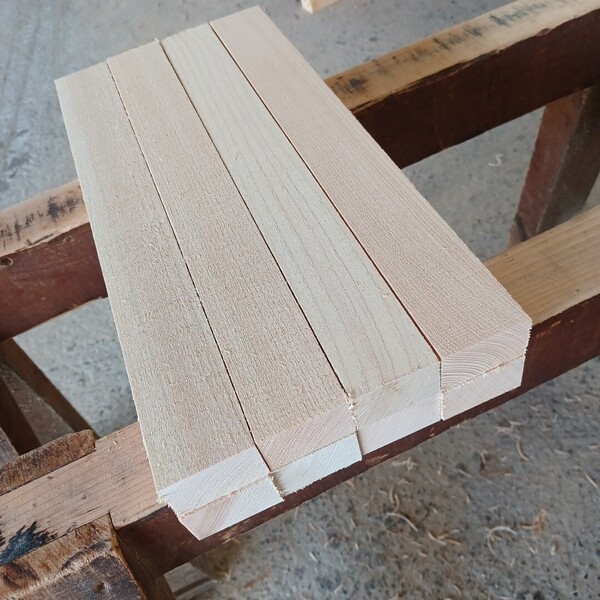 角材-901【41×4.7×3cm】 国産ひのき 角材 8本セット テーブル脚 枠組み 一枚板 無垢材 桧 檜 DIY