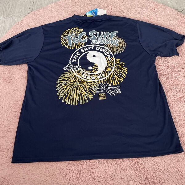 3L T&C 花火 サーフ Tシャツ 大きいサイズ オシャレ 大人気!