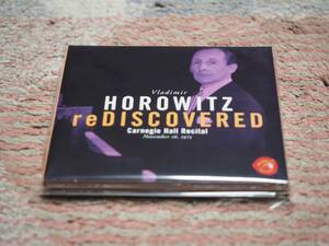 ★☆ Vladimir Horowitz　reDISCOVERED Carnegie Hall recital　CD2枚組です!!☆★