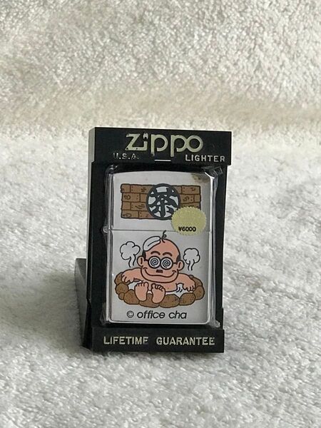 ZIPPO 加トチャン露天風呂 オイルライター ケース付 ジッポー ライター