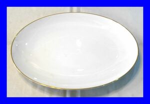 ○美品 RC Nippon Toki Kaisha ノリタケ Noritake 金彩 楕円皿 大皿 D1529