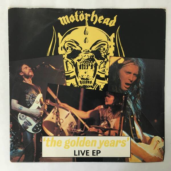 MOTORHEAD GOLDEN YEARS UK盤
