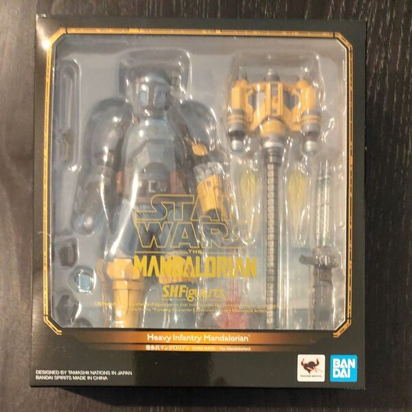 バンダイ スターウォーズ 重歩兵マンダロリアン フィギュア S.H.Figuarts
