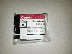 CANON　CZ6-2990　5D等用 アイカップ付 視度補正レンズ　未使用品