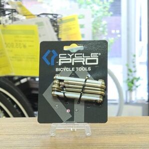 【新品】CYCLE PRO サイクルプロ マルチ ハンディ ツール 携帯 工具 10種 10in1 10ファンクション シルバー