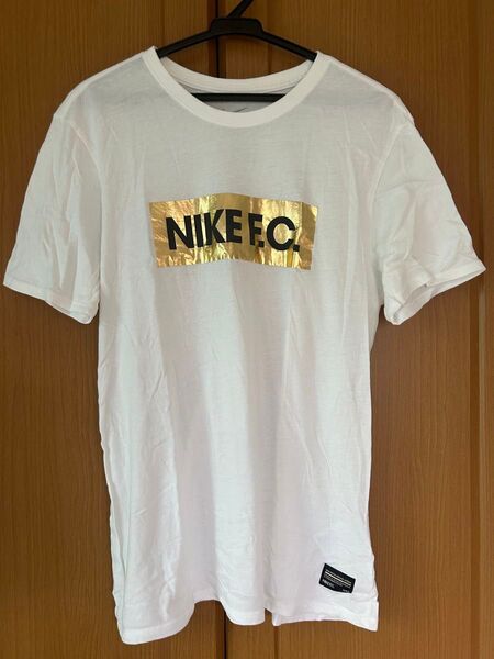 ナイキ NIKE Tシャツ 半袖 M ホワイト クルーネック NIKE F.C.