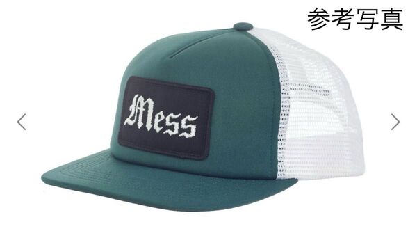 タグ付き 未使用 シュプリーム キャップ フリーサイズ MESS グリーン ゴルフ メッシュキャップ
