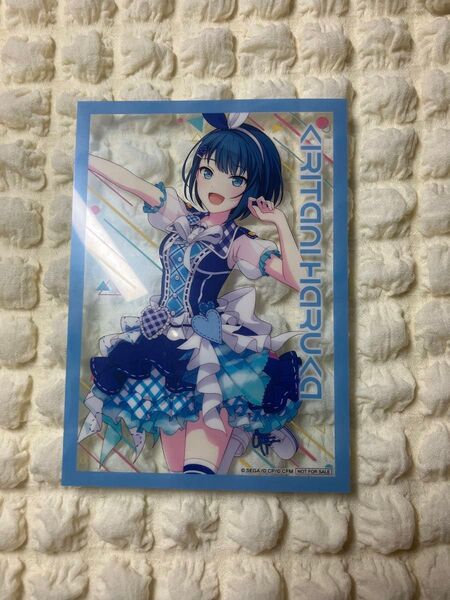 プロセカ 桐谷遥 アニメイト 特典 カード クリアカード アニメイト特典