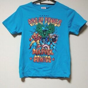 MARVEL コミックス柄Tシャツ サイズ140