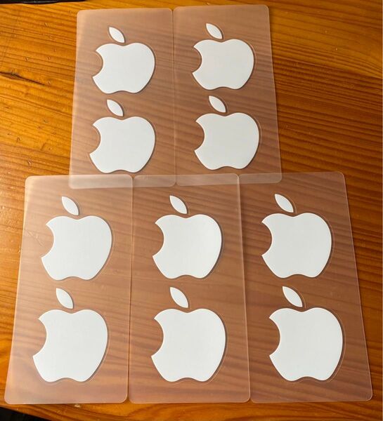 Iphone純正 付属品 アップルシール5枚セット