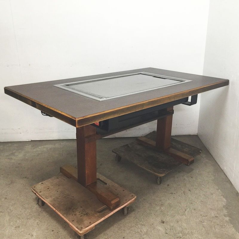 Yahoo!オークション - 中古品 鉄板テーブル W:1