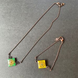 アクセサリー まとめ売り ☆ ネックレス ブレスレット 2点 セット売り アジアンアクセ ♪