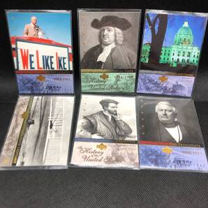 2004 History the United States アメリカの歴史カード 6枚セット upper deck