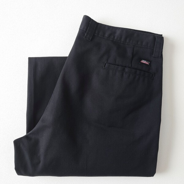 Dickies 474 ワークパンツ/チノ ブラック/古着/W36L34【Y2355】