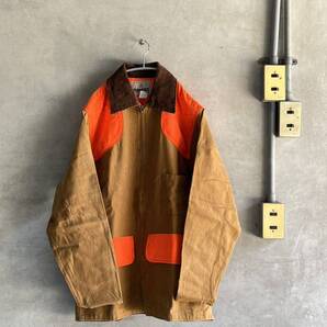 80s 80年代RANGER レンジャー シューティング ハンティング ジャケット JKT 切り替え パチポケ キャンバス USA アメリカ フィッシング