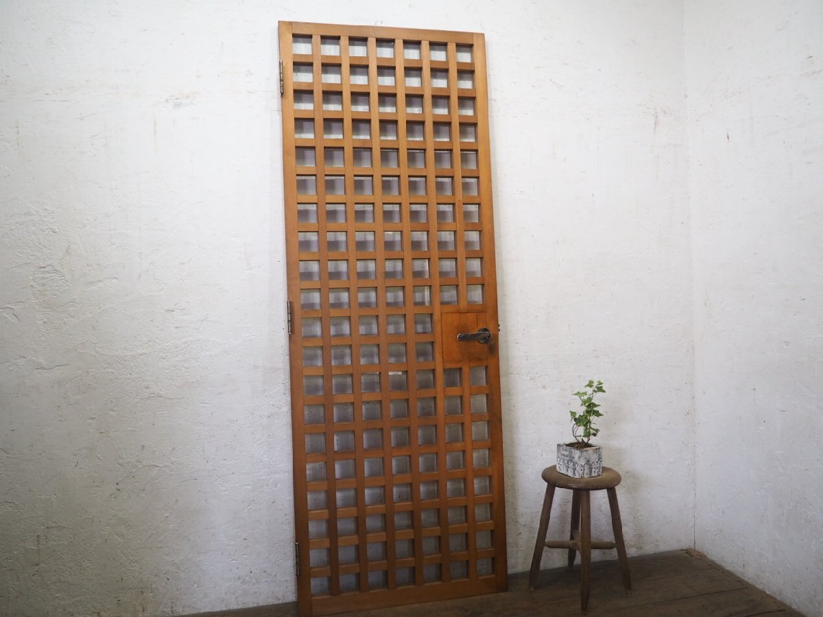 100%品質 タ荷S0022◇【H181cm×W182,5cm】◇アンティーク◇特大サイズ◇杉 建具