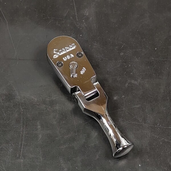 未使用品 スナップオン Snap-on 差込角3/8” スタビーハンドルフレックスヘッドラチェット FKF100